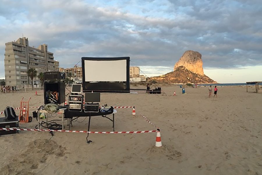 Cinema a la Mar Calpe