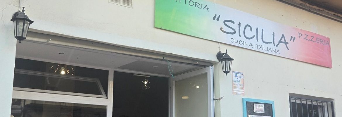 Restaurante PIZZERIA TRATTORIA “SICILIA”.